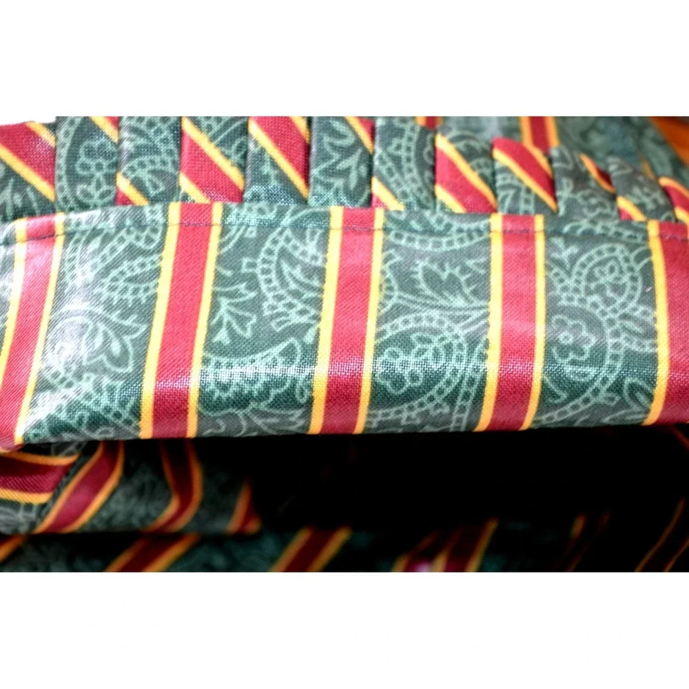 Vtg 1998 Longaberger Christmas Coll. Glad Tidings‎ Basket Protector Cloth Liner